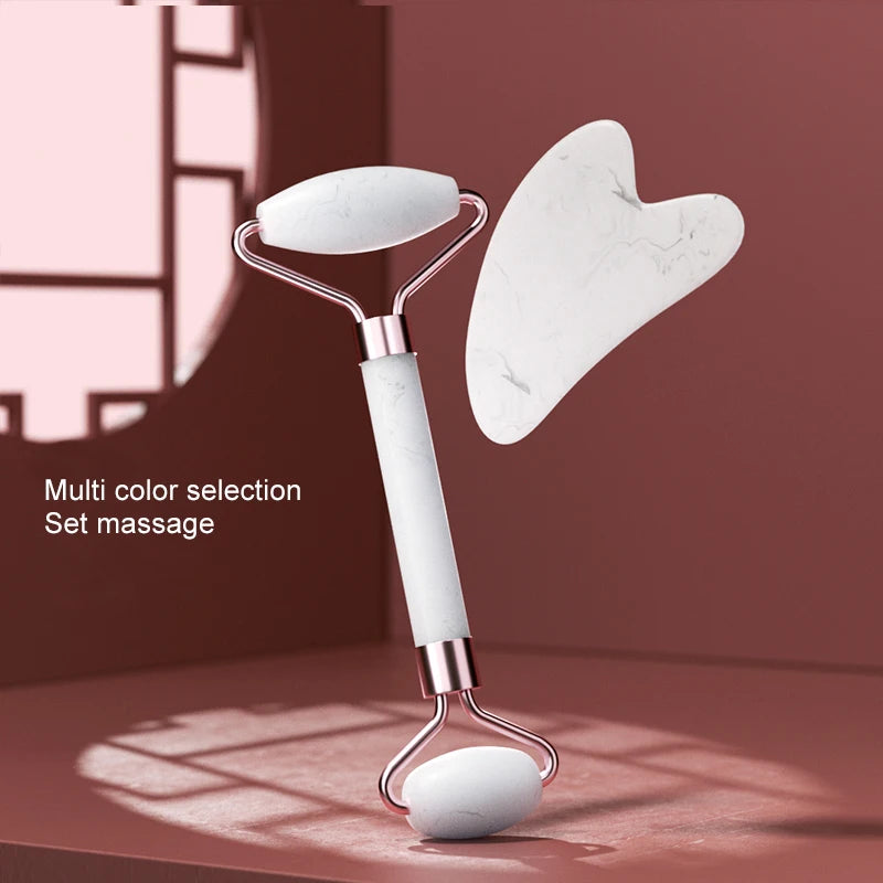 Resin Gua Sha Face Massager Roller